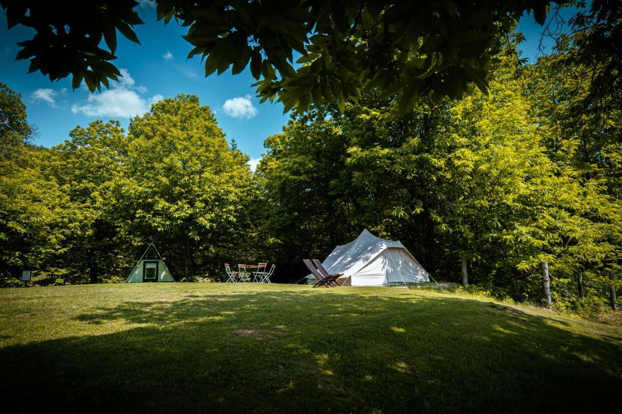 Camping Grondola - Federicofarm Pontremoli Bagian luar foto